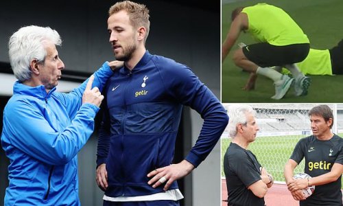 MATT BARLOW: Nicknamed 'The Marine', Gian Piero Ventrone was Antonio Conte's trusted fitness guru whose ruthless drills at Tottenham and Juventus would terrify players and make them VOMIT... but they loved him anyway!