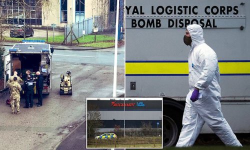 Police arrest man after suspicious package was sent to vaccine plant