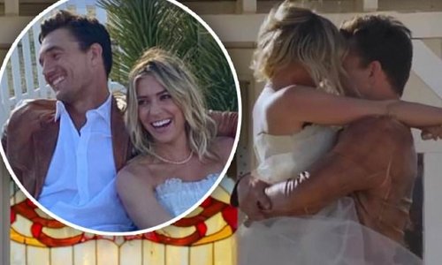 Kristin Cavallari MARRIES The Bachelorette’s Tyler Cameron as loved up snaps are released… but it is all to promote her new Uncommon James collection