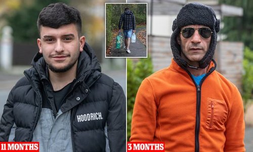 EXCLUSIVE - Asylum seekers reveal how they have been staying in taxpayer-funded hotels for as long as 15 MONTHS and taking £5 an hour cash in hand jobs to boost £8 a week government 'pocket money' despite not being allowed to work