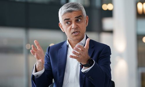 Sadiq Khan is accused of doing 'next to nothing' to crack down on violent crime in London in wake of pensioner stabbing