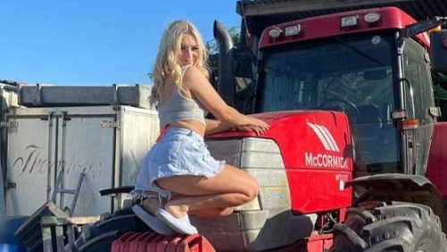 EXCLUSIVERevealed: Jeremy Clarkson's glamorous new farmhand, 24, embroiled in bitter family feud