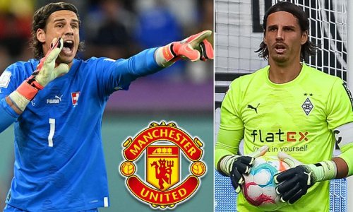 Man United are ‘eyeing up move for Monchengladbach keeper Yann Sommer on a free next summer’ as Erik ten Hag ‘keen to refresh his options’ with David de Gea’s current deal expiring at the end of the season