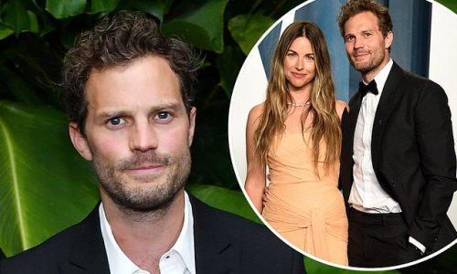 'She probably thought I was a bit weird!' Jamie Dornan reveals worry he'd scared off wife Amelia Warner by wearing a Christmas jumper to their first date in February