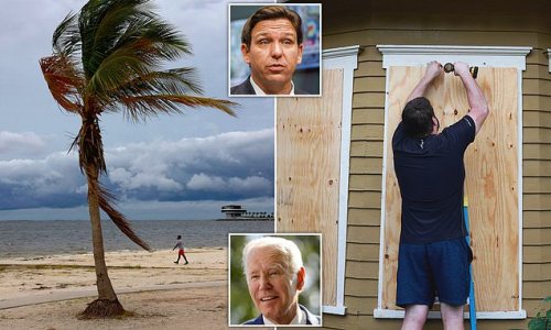 Ron DeSantis DID speak with Joe Biden after the president faced a slew of criticism for not calling ahead of Category 3 Hurricane Ian's landfall
