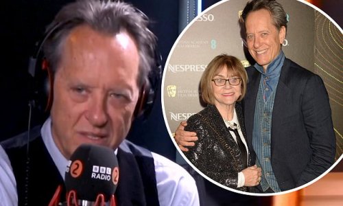 'I'm grateful for that': Richard E. Grant reveals mantra he lives by to cope with 'the abyss of grief' following the death of his wife Joan