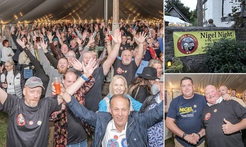 Pub landlord trying to stop Britain becoming Nigel-free stages festival for men with the name - and nearly 400 turned up from as far away as US, Zimbabwe and Nicaragua
