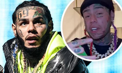 Tekashi 6ix9ine rushed to hospital by ambulance after getting 'beaten to a pulp' in LA Fitness sauna by group of men