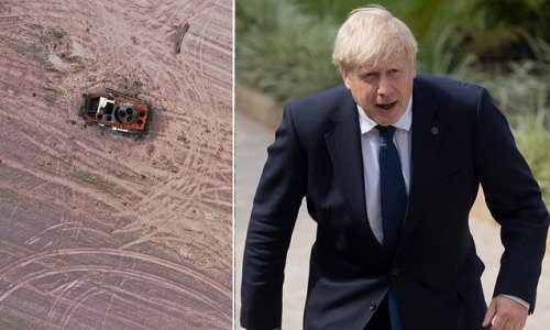 Boris Johnson pledges a further £430MILLION to Ukraine and pushes for 'Plan B' to free grain from Russia's clutches, with Putin 'running out of puff'