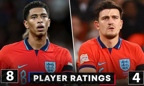 PLAYER RATINGS: It was uncomfortable to watch Harry Maguire struggle... but star man Jude Bellingham never stopped trying to drag England forward, while Luke Shaw looks a certain starter now