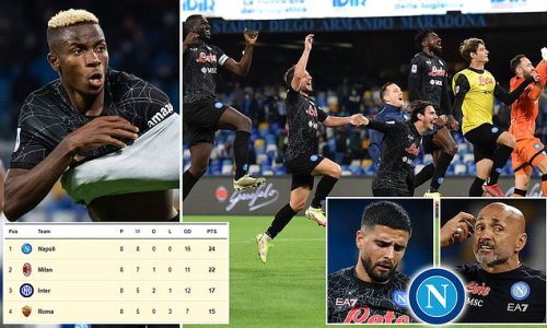 Eight wins from eight at the top of Serie A - Napoli are back