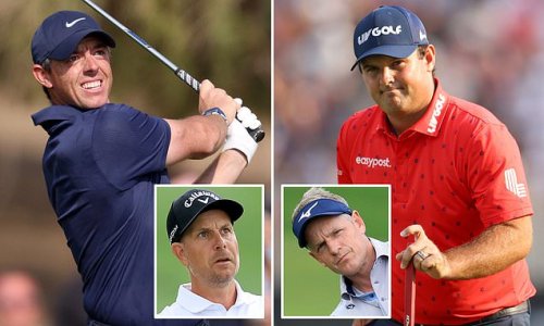 Dubai Desert Classic third-round draw sees tee-gate rivals Rory McIlroy and Patrick Reed kept apart... but LIV rebel Henrik Stenson finds himself placed alongside Ryder Cup successor Luke Donald
