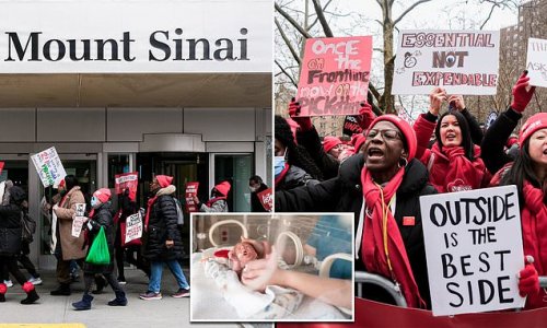 Probe launched into death of 4-month-old baby in NICU during nurses' strike: Untrained fill-in staff and overwhelmed doctors did not notice infant's low blood count for HOURS