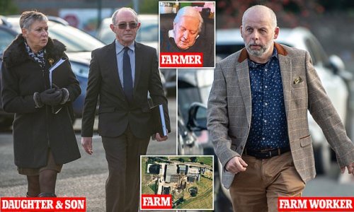 Farmer, 90, found dead in slurry pit changed his will that day: Daughter tells inquest farm worker called her to say 'your dad's gone loopy and he's heading for the lagoon' after learning he would inherit just £20,000