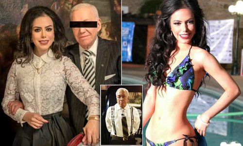 Mexican singer, 21, is shot dead by her lawyer husband, 79, inside Mexico City restaurant before 'he tried to BRIBE cops and escape with security guard'