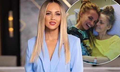 Samantha Jade reveals her mother's heartbreaking final moments before losing her battle with breast cancer