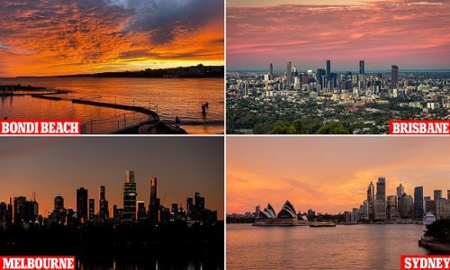 Why Australia is getting amazing sunsets of vivid red and orange seen all over Instagram - and how they will continue for another YEAR