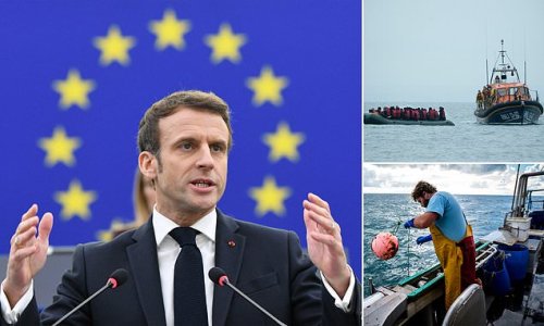 Macron blames Britain for migrant deaths in English Channel