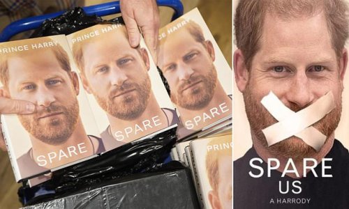 Prince Harry's memoir is mocked with the release of 'frostbite-and-all' biography 'Spare Us! A Harrody' that promises to go 'deep inside the castle walls'