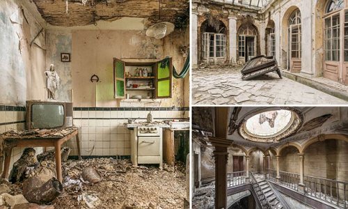 Romain Veillon photographs abandoned buildings around the world