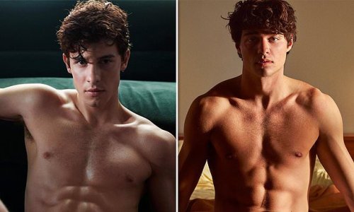 Shawn Mendes and Noah Centineo show off their chiseled abs in new Calvin Klein campaign