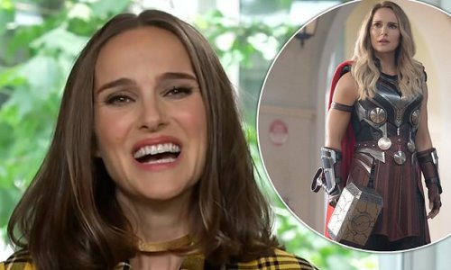 'Credit for putting a 40-year-old 5ft mother in the role': Natalie Portman reveals her 'career highlight' part in Thor was the first time she was asked to get 'bigger' for a film