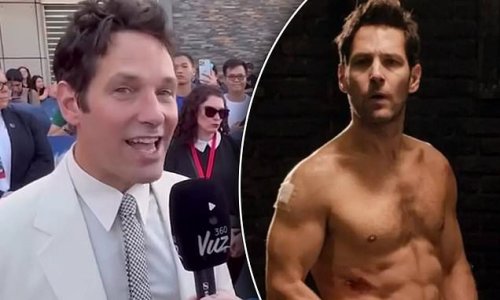Paul Rudd reveals he reached 'seven per cent body fat' for the first Ant-Man film only to have the scene 'cut for time'