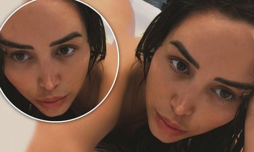 Newlywed Marnie Simpson Poses Naked On Her Bed And Urges Followers To Slide Into Her Dms On