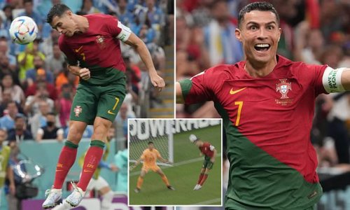 CHRIS SUTTON: Forget Diego Maradona's 'Hand of God', it's all about Cristiano Ronaldo's 'HAIR OF GOD'! His movement for Portugal's opener against Uruguay was vital... but don't try to claim a World Cup goal that isn't yours