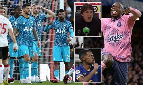 Tottenham are better off WITHOUT Antonio Conte, Everton's midfield is the key to their renaissance and Alexander Isak is proving why he cost £63m... 10 THINGS WE LEARNED in the Premier League this weekend
