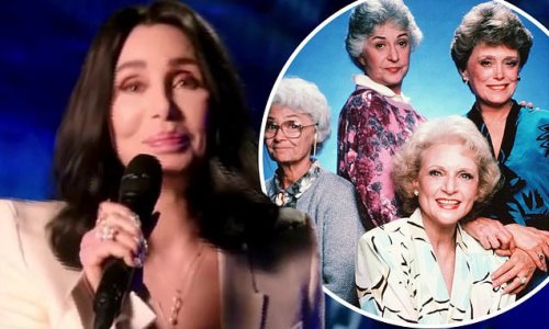 Cher belts updated version of The Golden Girls theme song that will be used in NBC's Betty White tribute special