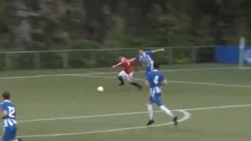 Wayne Rooney's footballer son Kai, 15, sends fans wild with stunning goal for Manchester United's academy side