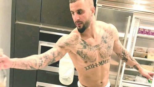 Kyle Walker follows in the footsteps of David Beckham as Man City loanee 'signs six-figure deal to model underwear for huge brand'
