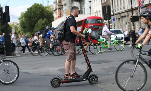 E-scooters 'turn pavements into a jungle': Tory Baroness calls for urgent action over motorised devices and says they should be banned or face tough rules over use
