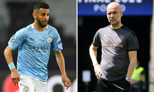 Manchester City 'keen to tie Riyad Mahrez down to a new contract'