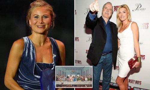 Grace Tame's 'brilliant' drawing for actor John Cleese shocks fans