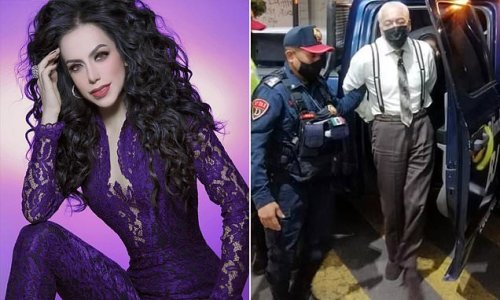 Mexican singer, 21, shot dead by her 79-year-old lawyer husband, had been trying to divorce him for months before he shot her dead in middle of restaurant