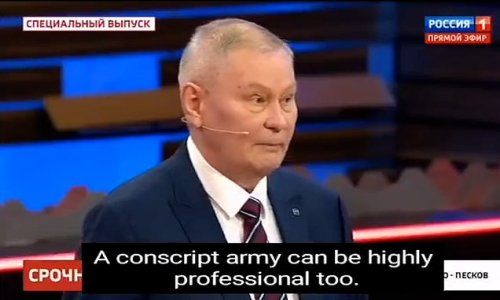 'The whole world is against us': Retired colonel gives damning assessment of Russia's war in Ukraine on state TV as he urges Putin to 'get out of' the conflict