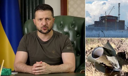 Zelensky says Ukrainian forces will target Russian soldiers based at Europe's largest nuclear power plant as the West urges Moscow to withdraw amid fears of nuclear catastrophe after rocket attacks