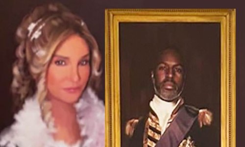 Kris Jenner’s ex Caitlyn Jenner WAS invited to family Thanksgiving... and even landed her own royal portrait - but momager's beau Corey Gamble heads up the fictional monarchy