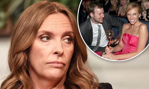 Toni Collette shares a haunting post just days after announcing split from her husband of 20 years Dave Galafassi when he was seen kissing another woman
