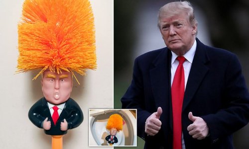 Chinese people rush to buy £2 Donald Trump toilet brushes amid trade war