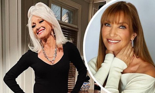 Jane Seymour, 70, showcases her ageless beauty in platinum blonde wig