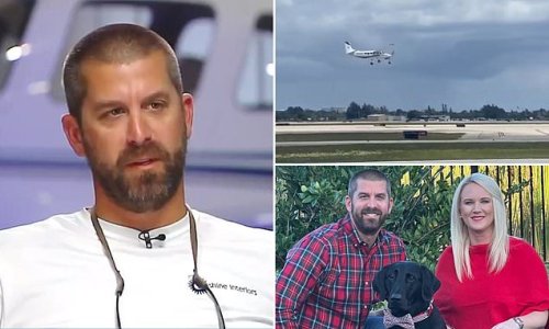 'I knew if I didn't react, we would die:' Passenger who landed single-engine plane after the pilot fell unconscious reveals he grabbed the controls when it started to nosedive