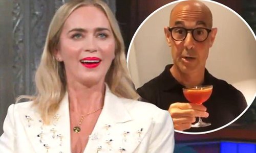 Emily Blunt reveals brother-in-law Stanley Tucci enjoys being sex ... pic