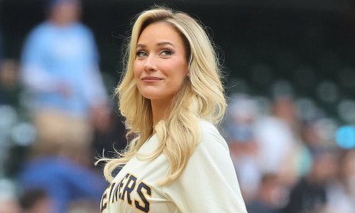 Paige Spiranac turns to baseball! Golf's glamour girl throws the first ...