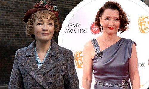 'That was the life I knew': Lesley Manville admits it's 'easier' portraying a working class cleaner in her new role than it was taking on the role of Princess Margaret in The Crown