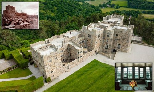 Last castle to be built in England is restored after nine year restoration project: Dartmoor's Castle Drogo which was built between 1911 and 1932 undergoes £15.5m conservation work to repair leaks and water damage