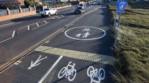 'Barely-used' cycle lane is set for £1M extension... forcing locals to drive half-a-mile extra to...