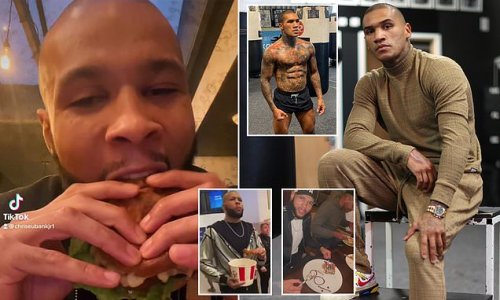 Chris Eubank Jr has been eating KFC, cake and burgers despite insisting his weight-cut will leave him 60 per cent fit, while a heavier Conor Benn has been tucked away in the gym... how both fighters have been preparing for Saturday's clash